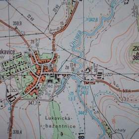 Foto inzerátu Vojenská profesionální tajná mapa Dobřany 1:25