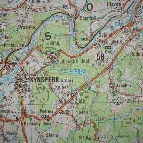 Foto inzerátu Vojenská profesionální tajná mapa Karlovy Vary