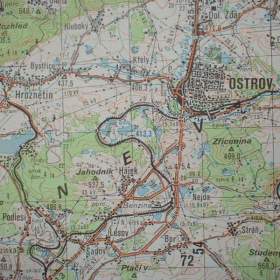 Foto inzerátu Vojenská profesionální tajná mapa Karlovy Vary