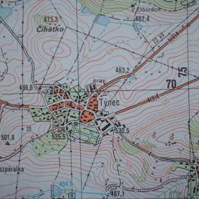 Foto inzerátu Vojenská profesionální tajná mapa Klatovy 1:25