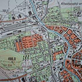 Foto inzerátu Vojenská profesionální tajná mapa Klatovy 1:25