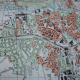 Foto inzerátu Vojenská profesionální tajná mapa Rokycany 1:25