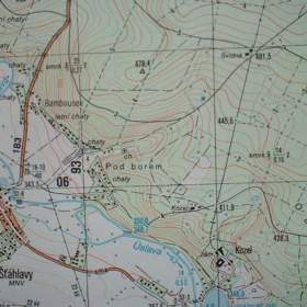 Foto inzerátu Vojenská profesionální tajná mapa Rokycany 1:25