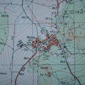 Foto inzerátu Vojenská profesionální tajná mapa Stupno 1:25