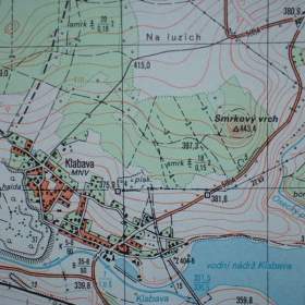 Foto inzerátu Vojenská profesionální tajná mapa Stupno 1:25