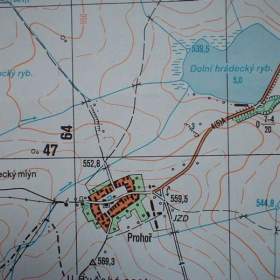 Foto inzerátu Vojenská profesionální tajná mapa Štědrá 1:25