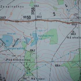 Foto inzerátu Vojenská profesionální tajná mapa Štědrá 1:25