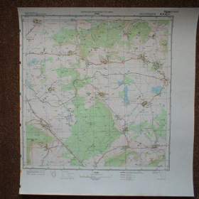 Foto inzerátu Vojenská profesionální tajná mapa Štědrá 1:25