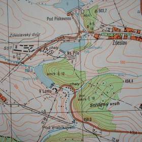 Foto inzerátu Vojenská profesionální tajná mapa Čistá 1:25