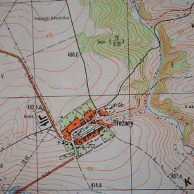Foto inzerátu Vojenská profesionální tajná mapa Čistá 1:25