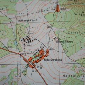 Foto inzerátu Vojenská profesionální tajná mapa Čistá 1:25