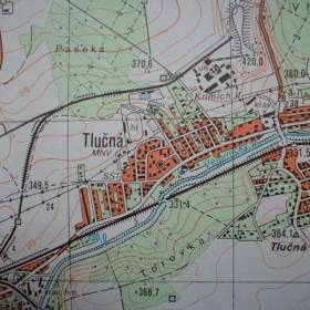 Foto inzerátu Vojenská profesionální tajná mapa Nýřany 1:25