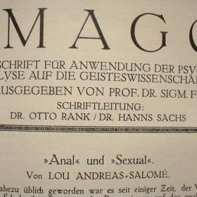 Časopis Jmago ročníky 1915- 16 Freud Sigmund / 19754700