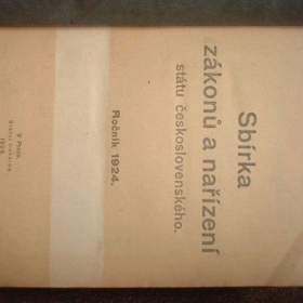 Sbírka zákonů a nařízení státu československého 1924 / 19754701