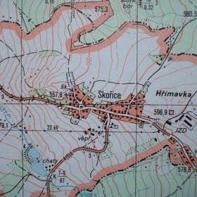 Vojenská profesionální tajná mapa Mirošov Brdy voj. pr. Jince / 19754833