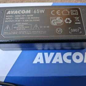 Foto inzerátu Adaptér HP Avacom 65W nový nepoužitý