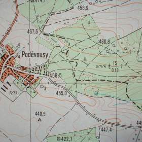Foto inzerátu Vojenská profesionální tajná mapa Merklín 1:25