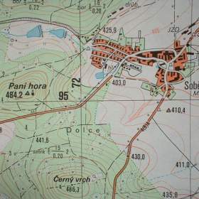 Foto inzerátu Vojenská profesionální tajná mapa Merklín 1:25
