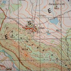 Foto inzerátu Vojenská profesionální tajná mapa Žlutice Bochov