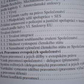 Foto inzerátu Evropské právo podrobná učebnice