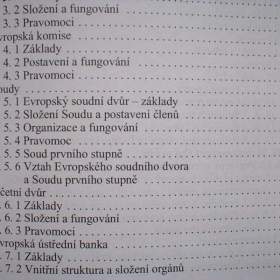 Foto inzerátu Evropské právo podrobná učebnice