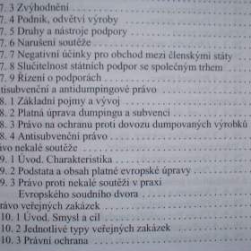 Foto inzerátu Evropské právo podrobná učebnice