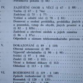Foto inzerátu Trestní zákon a trestní řád Poznámkové vydání vysvětlením