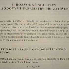 Foto inzerátu Teoretická elektroenergetika rozvodné sítě elektřina