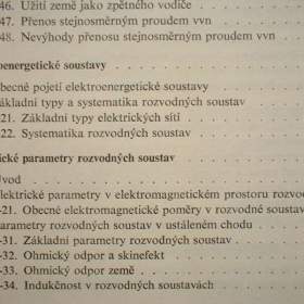 Foto inzerátu Teoretická elektroenergetika rozvodné sítě elektřina