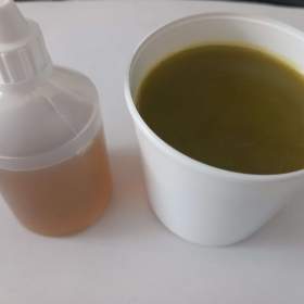 Foto inzerátu Tinktura 50 ml a mast 100 ml z bylinky bio konopí.