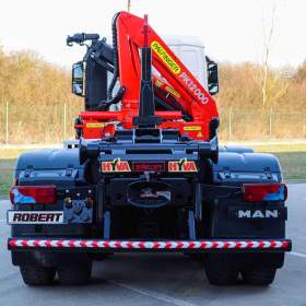 Foto inzerátu 6X4 MAN TGS 33.400 HÁKOVÝ NOSIČ KONTEJNERŮ + HYDRAULICKÁ RUKA