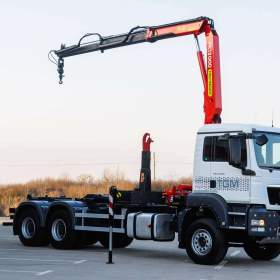 Foto inzerátu 6X4 MAN TGS 33.400 HÁKOVÝ NOSIČ KONTEJNERŮ + HYDRAULICKÁ RUKA