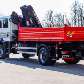 Foto inzerátu MAN TGM 18.240 4X4 TŘÍSTRANNÝ SKLÁPĚČ + HYDRAULICKÁ RUKA