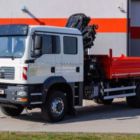 Foto inzerátu MAN TGM 18.240 4X4 TŘÍSTRANNÝ SKLÁPĚČ + HYDRAULICKÁ RUKA