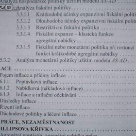 Foto inzerátu Kniha Makroekonomie Josef Brčák Bohuslav Sekerka