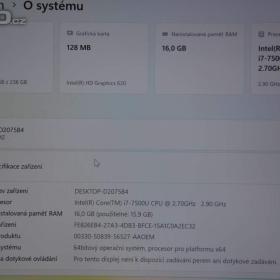 Foto inzerátu Lenovo X1 Carbon G5 i7/16GB/SSD 256GB/dotyk