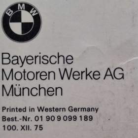Foto inzerátu Autoservis aut BMW v Evropě rok 1976