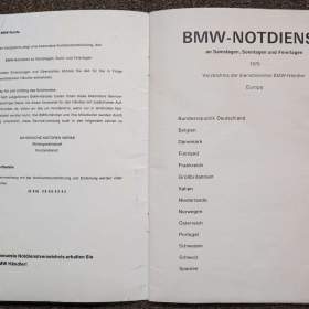 Foto inzerátu Autoservis aut BMW v Evropě rok 1976