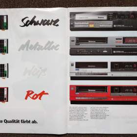 Foto inzerátu Audio Video Sony Technics let 1983-84 Betamax