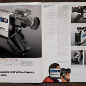 Foto inzerátu Audio Video Sony Technics let 1983-84 Betamax