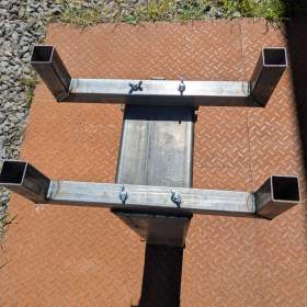 Foto inzerátu Rocket stove / turbo pecek - kempinkový vařič + gril (litina)
