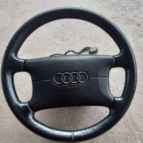 Vyhřívaný kožený volant + airbag na audi / 19783510