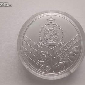 Foto inzerátu Český lev 2023 – stříbrná 2 oz mince, č. 0579/1000, certifikát, dvě unce