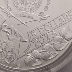 Foto inzerátu Český lev 2023 – stříbrná 2 oz mince, č. 0579/1000, certifikát, dvě unce