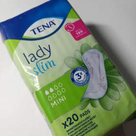 Fotka k inzerátu ZLEVNĚNÉ Tena Lady Slim Mini 20 kusů v jednom balíčku. / 19424388