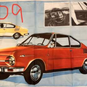 109 -  Banner prapor vlajka Škoda 110 R 90x150 cm / 19796994