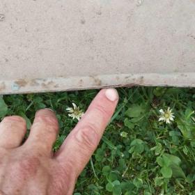 Foto inzerátu Zadni čelo na ŠKODA 105/120 s lištou a světlem.