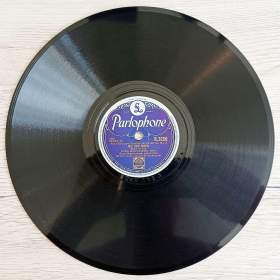 Foto inzerátu Starožitné šelakové gramodesky americký jazz, swing, 78 ot./min.