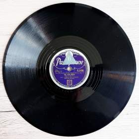 Foto inzerátu Starožitné šelakové gramodesky americký jazz, swing, 78 ot./min.