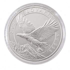 Fotka k inzerátu Stříbrná mince SLOVENSKY OREL 2023, 2 OZ JEN 500ks / 17739942